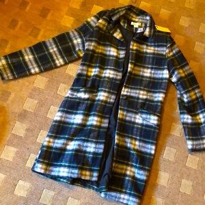 Tartan Rachel Zoe Coat! *BRAND NEW*